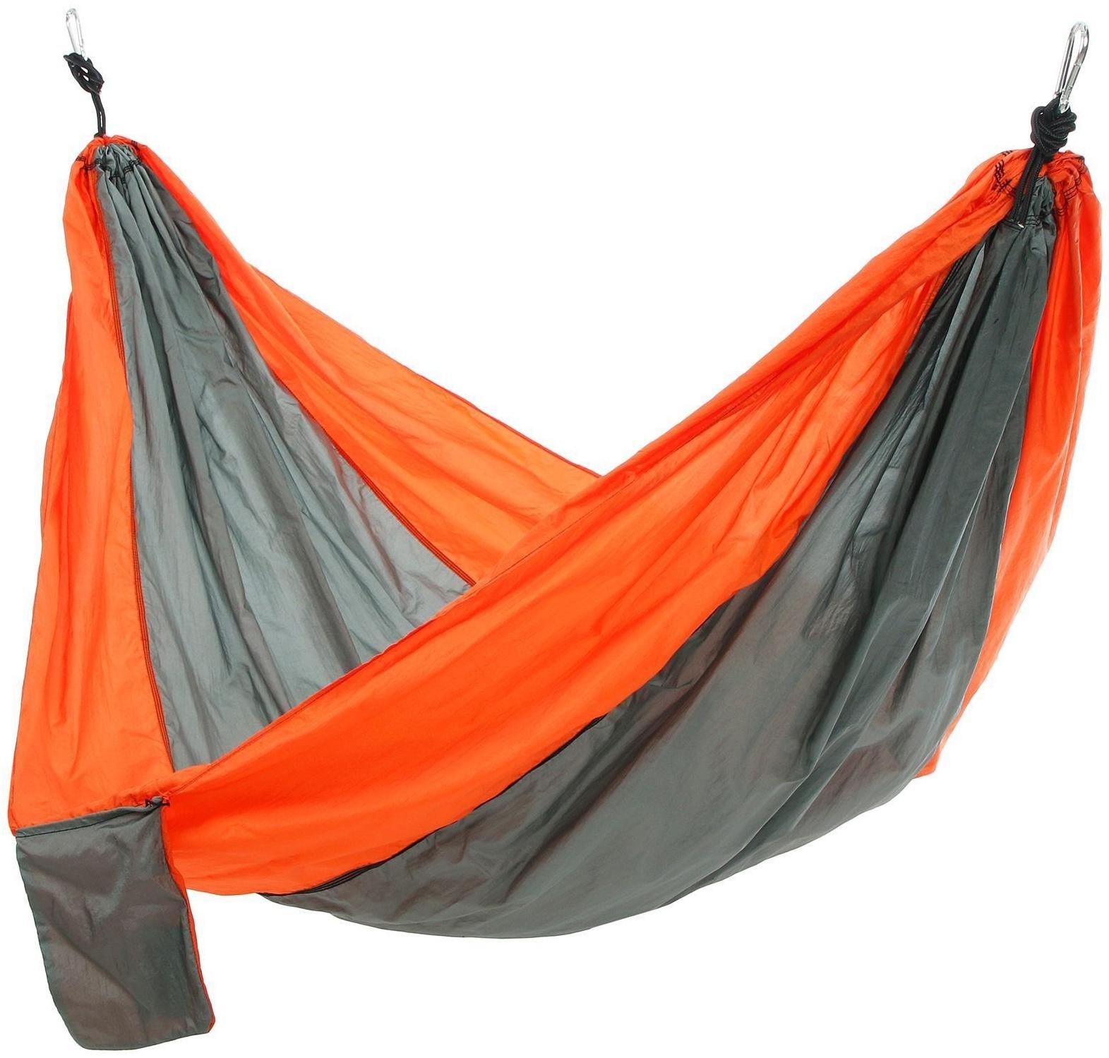 Гамак 260 х 140 см, нейлон, цвета микс