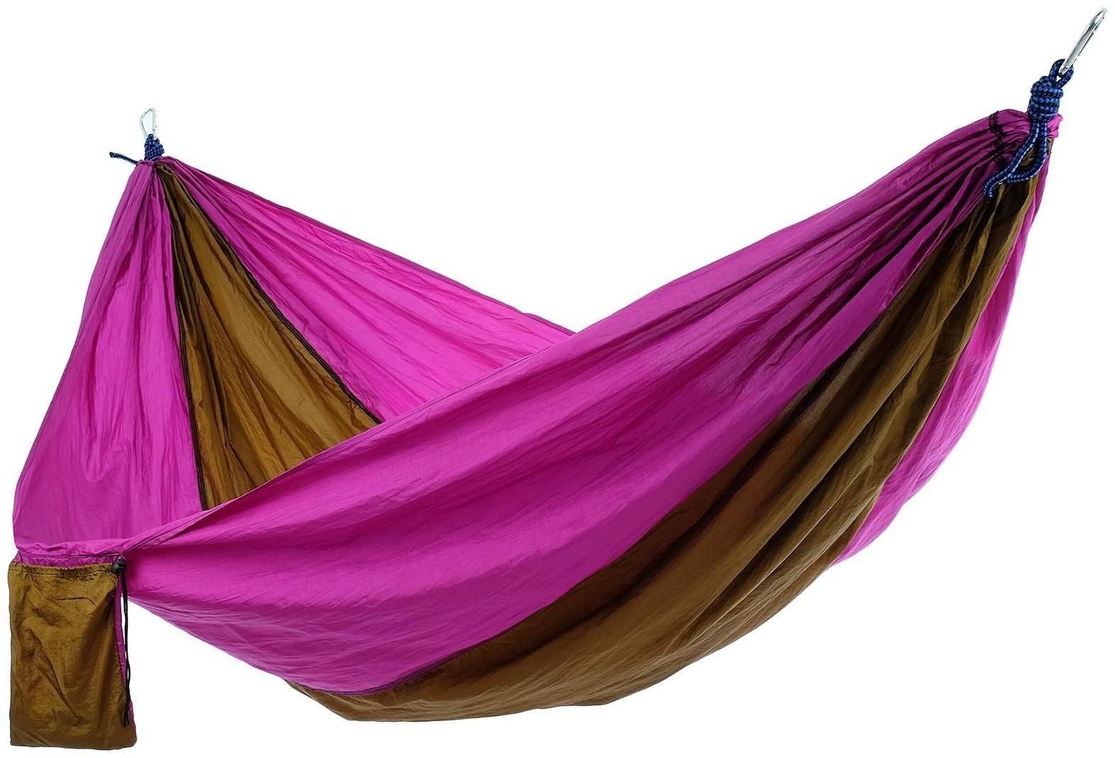 Гамак 260 х 140 см, нейлон, цвета микс