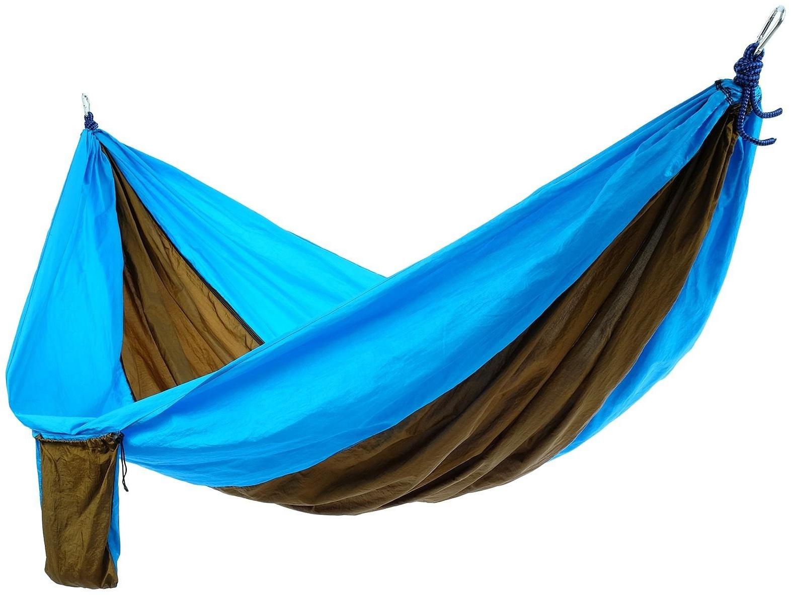 Гамак 260 х 140 см, нейлон, цвета микс