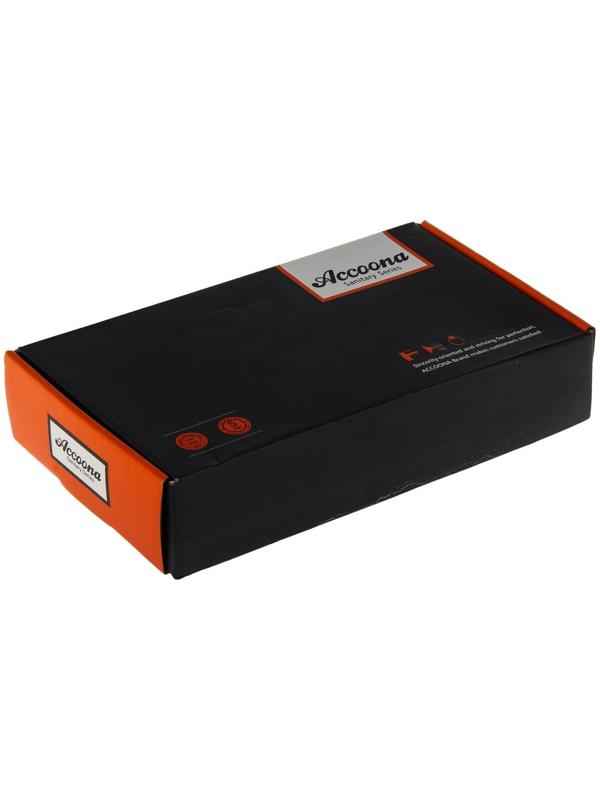 Cмеситель для кухни Accoona A4040, однорычажный, с гайкой, силумин, хром