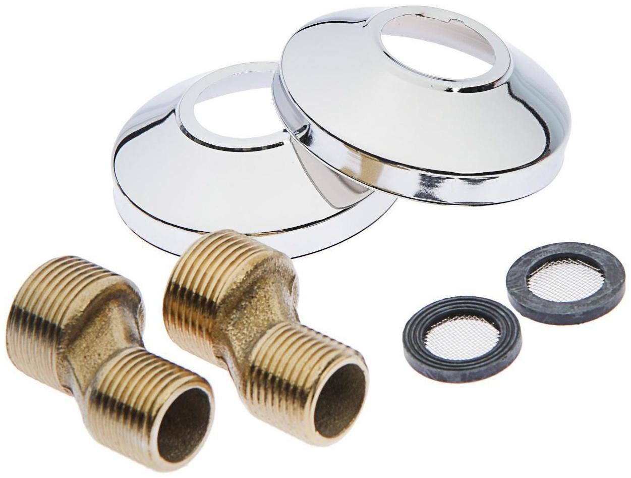 Cмеситель для ванны Accoona A6061, однорычажный, силумин, хром