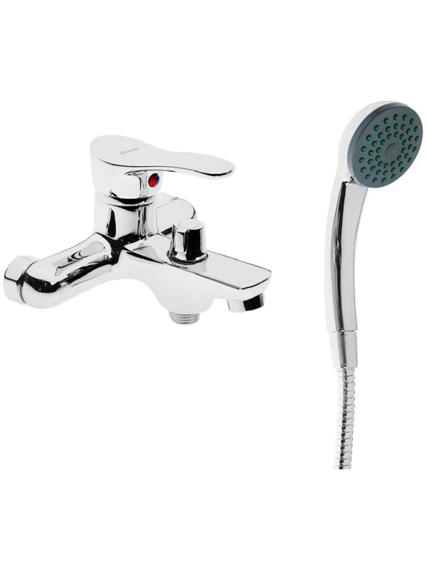 Cмеситель для ванны Accoona A6061, однорычажный, силумин, хром