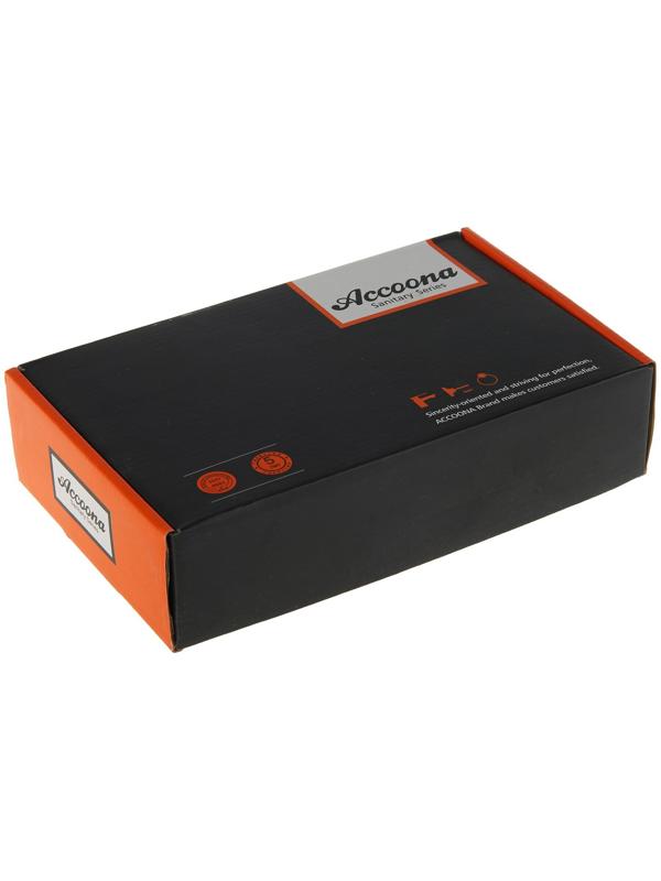 Смеситель для кухни Accoona A4864, однорычажный, гибкий излив, силумин, хром