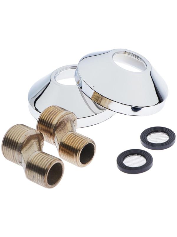 Смеситель Accoona A3167, однорычажный, с гигиенической лейкой, силумин, хром