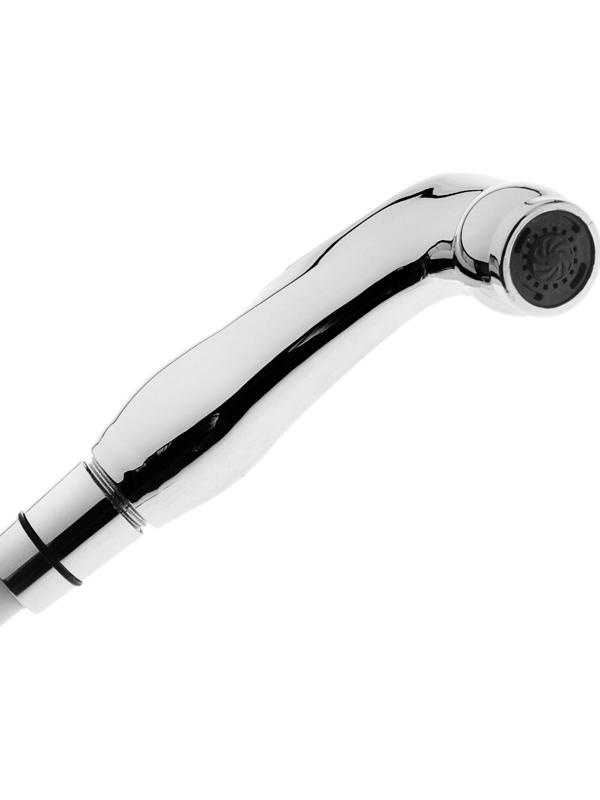 Смеситель Accoona A3167, однорычажный, с гигиенической лейкой, силумин, хром