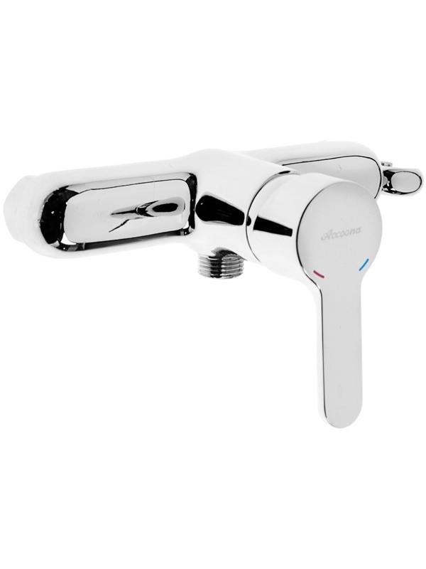 Смеситель Accoona A3167, однорычажный, с гигиенической лейкой, силумин, хром