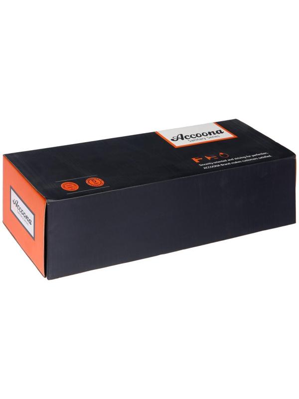 Cмеситель для ванны Accoona A7167G, однорычажный, излив 300 мм, силумин, белый