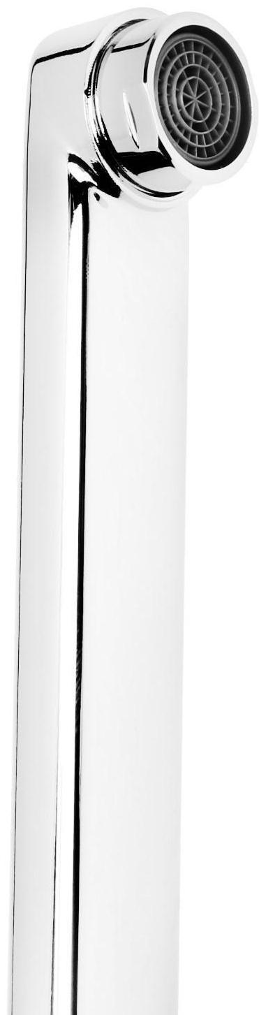 Cмеситель для ванны Accoona A87105, однорычажный, излив 300 мм, силумин, хром