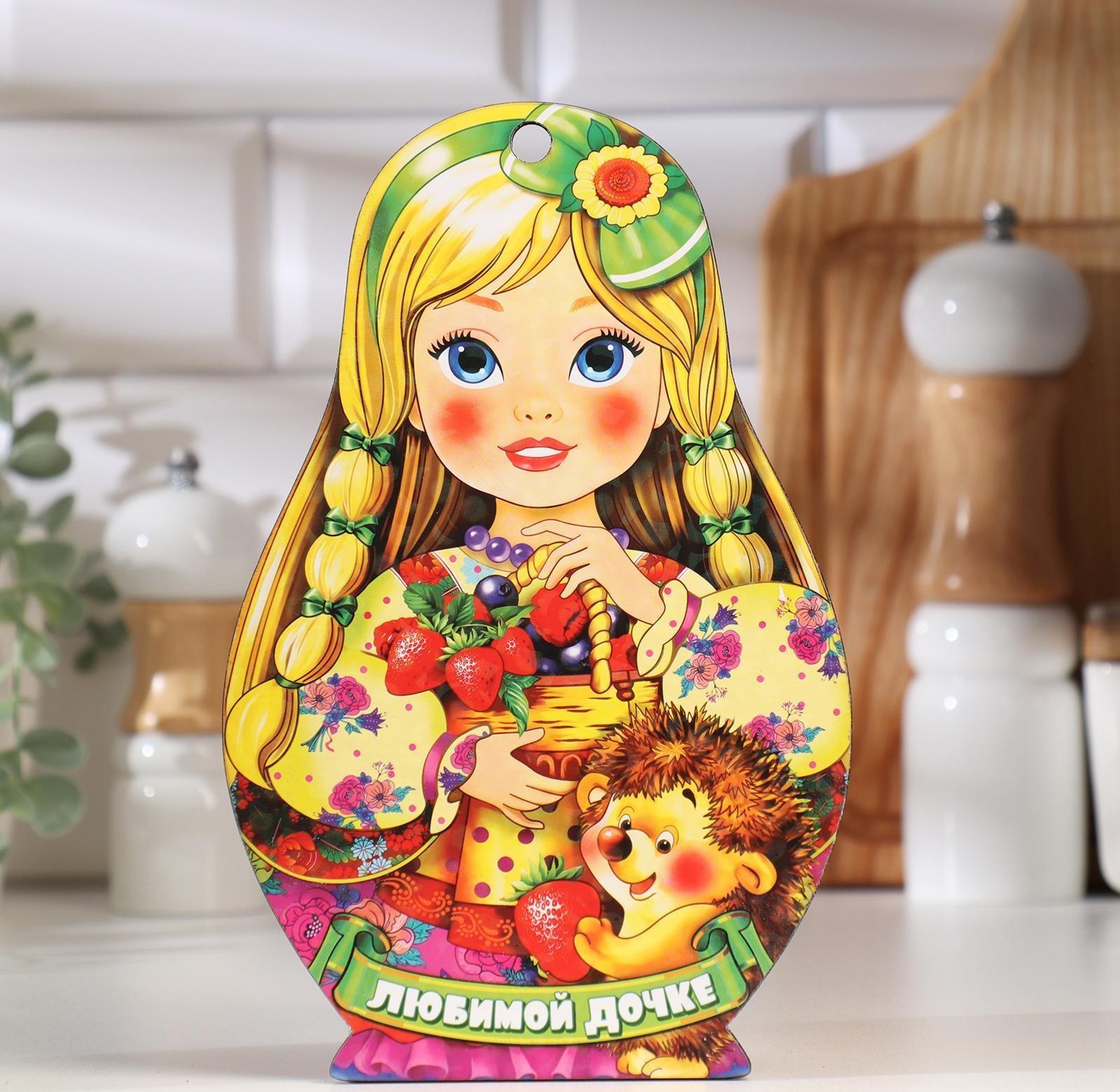 Доска разделочная сувенирная 