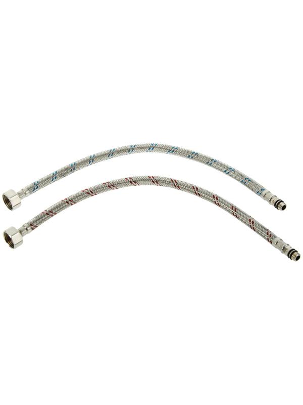 Смеситель для кухни Accoona A9890T, однорычажный, с силиконовым изливом, серый/хром