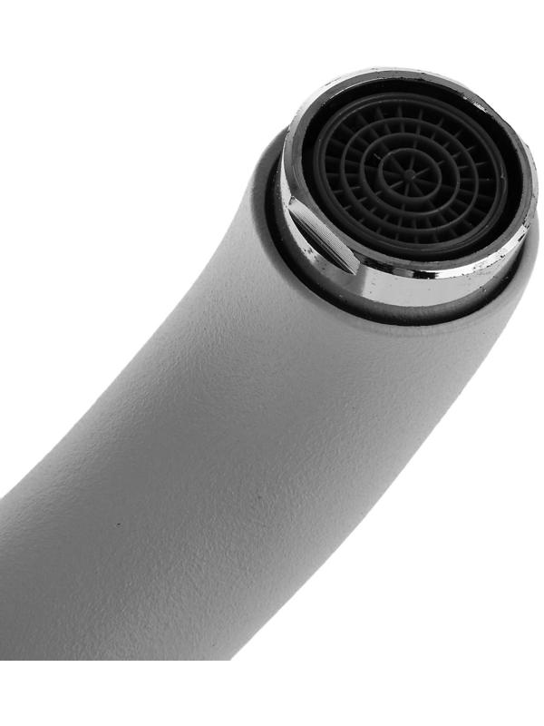 Смеситель для кухни Accoona A84043G, однорычажный, силумин, белый