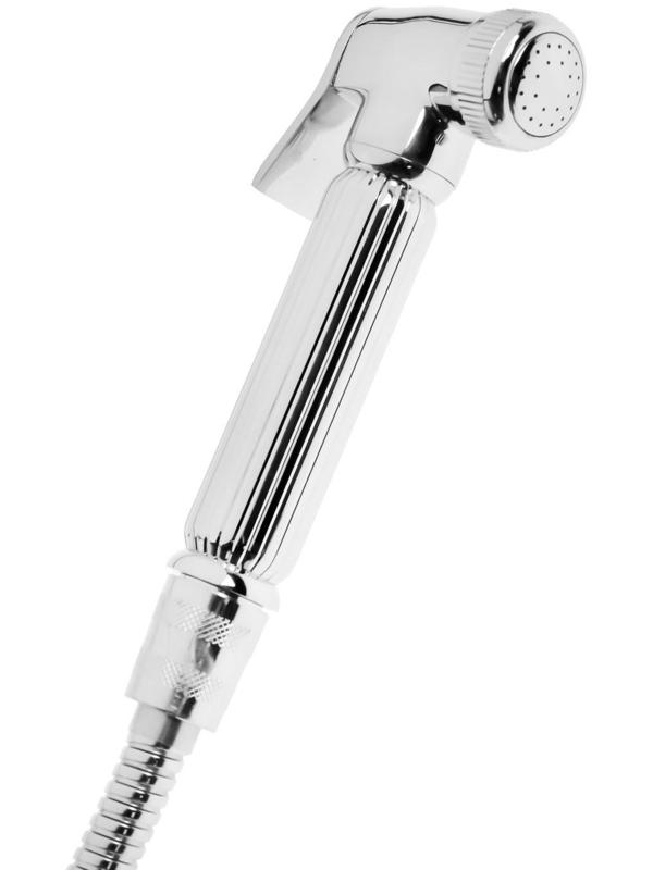 Cмеситель для кухни Accoona A4491, с гигиеническим душем, латунь, хром