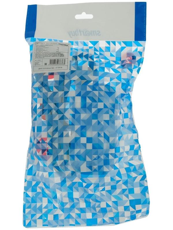 Удлинитель Smartbuy, 2 розетки, 2 м, 10 А, 2200 Вт, ПВС 2х1 мм2, без з/к, белый