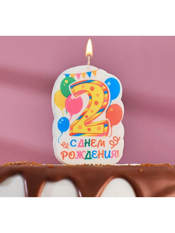 Свеча для торта цифра 