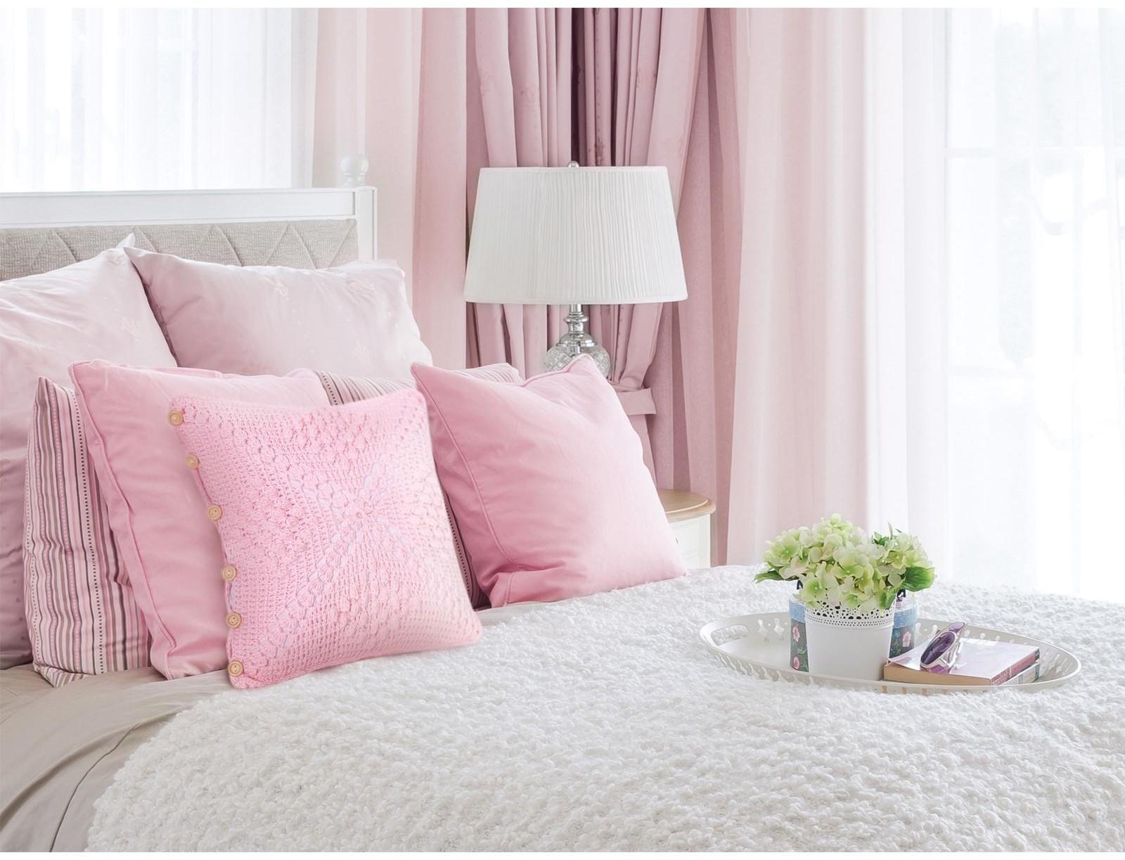 Интерьерная подушка «Розовые сны», набор для вязания, 14 × 21 × 8 см