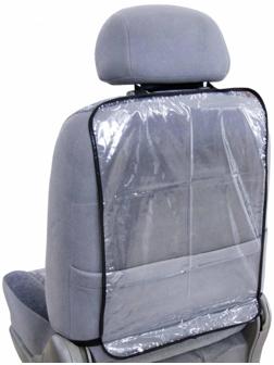 Накидка- незапинайка Skyway, на спинку сиденья, ПВХ, прозрачная