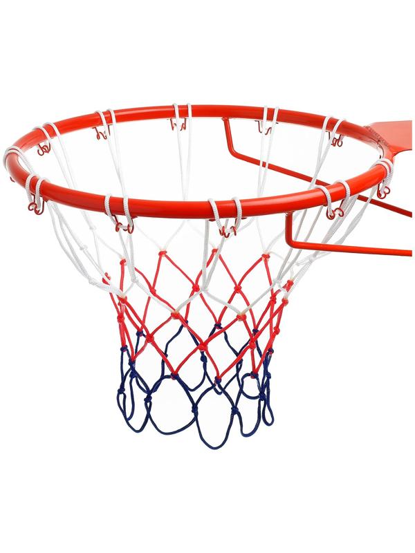 Сетка баскетбольная, 50 см, нить 3 мм, триколор, (2 шт)