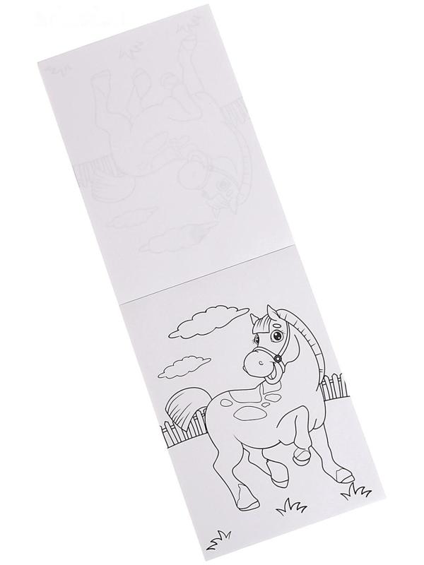 Раскраска «100 листов. На ферме»