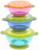 Набор детской посуды для кормления/хранения: миски на присоске, 3 шт.,150, 250, 350 мл. с крашками, от 5 мес.