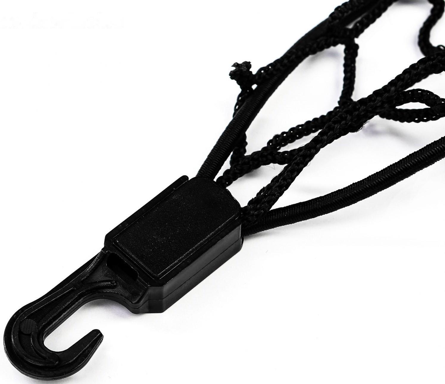 Сетка багажная TORSO, напольная 90×75 см, 4 пластиковых крючка