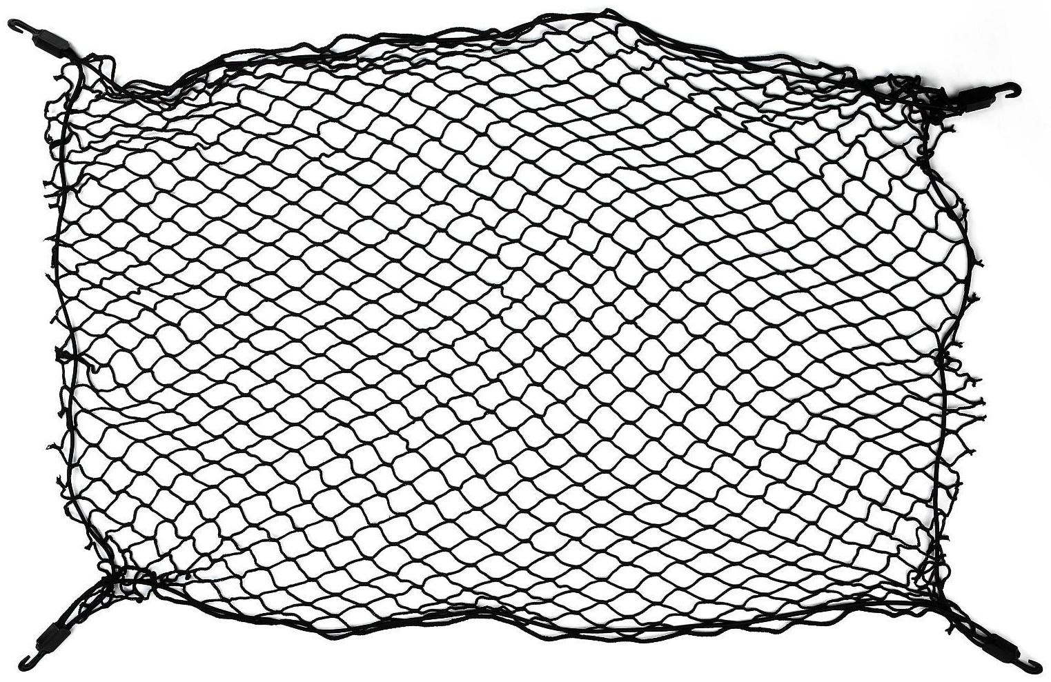 Сетка багажная TORSO, напольная 90×75 см, 4 пластиковых крючка