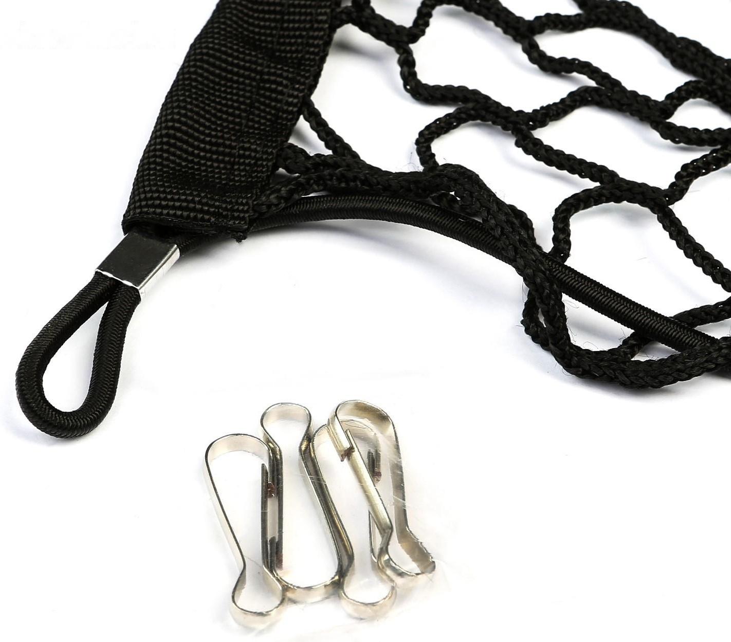 Сетка багажная TORSO 120×65 см, 4 крючка