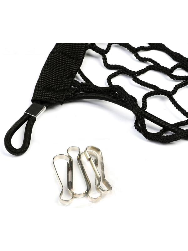 Сетка багажная TORSO 120×65 см, 4 крючка