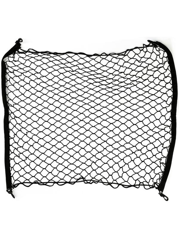 Сетка багажная TORSO, 75×75 см, 4 пластиковых крючка