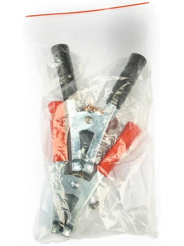 Зажимы-крокодилы для пусковых проводов, 500 А, 160 мм, набор 2 шт