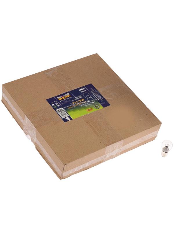 Лампа автомобильная Маяк, 12 В, P21/5W, BAY15d