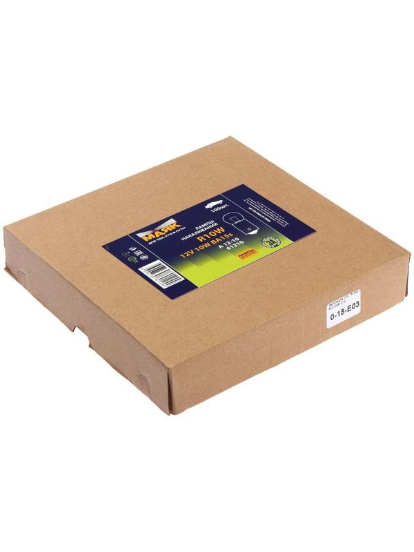 Лампа автомобильная Маяк, R10W, (BA15S), 12 В