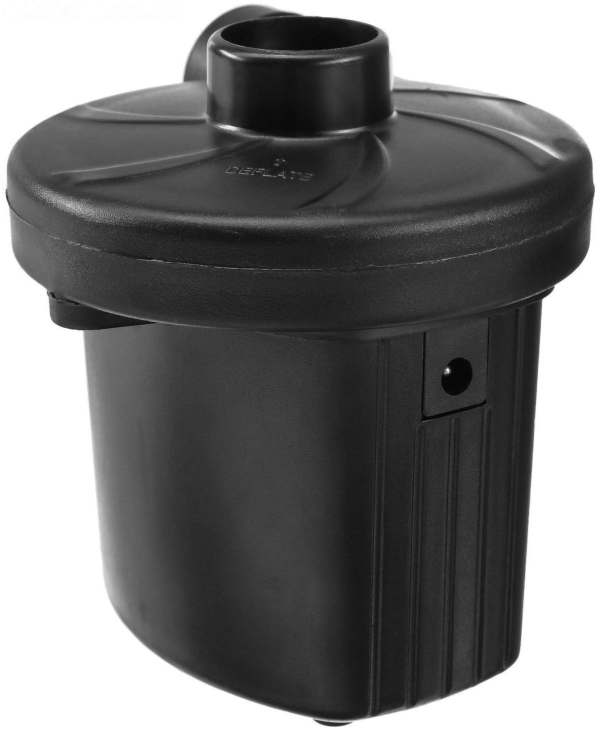 Насос электрический 12 В, 75 Вт, от прикуривателя, 3 насадки