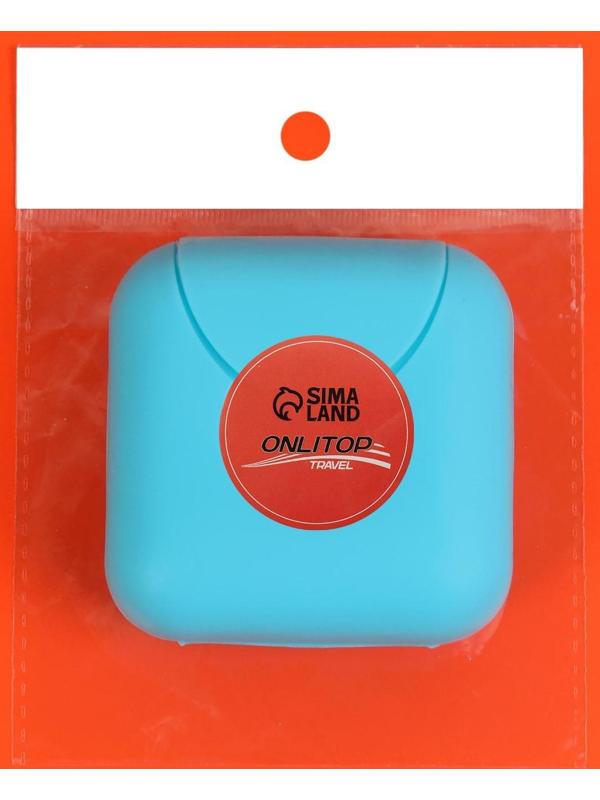 Таблетница, 4 секции, цвет МИКС