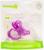 Пустышка «Бабочка», классическая, с колпачком, от 0 - 3 мес., цвет фиолетовый
