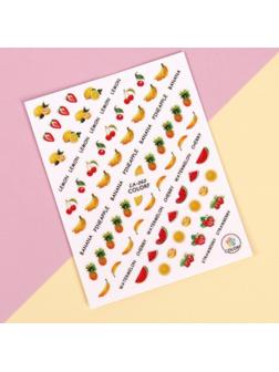 Наклейки для ногтей «Фруктовое ассорти»