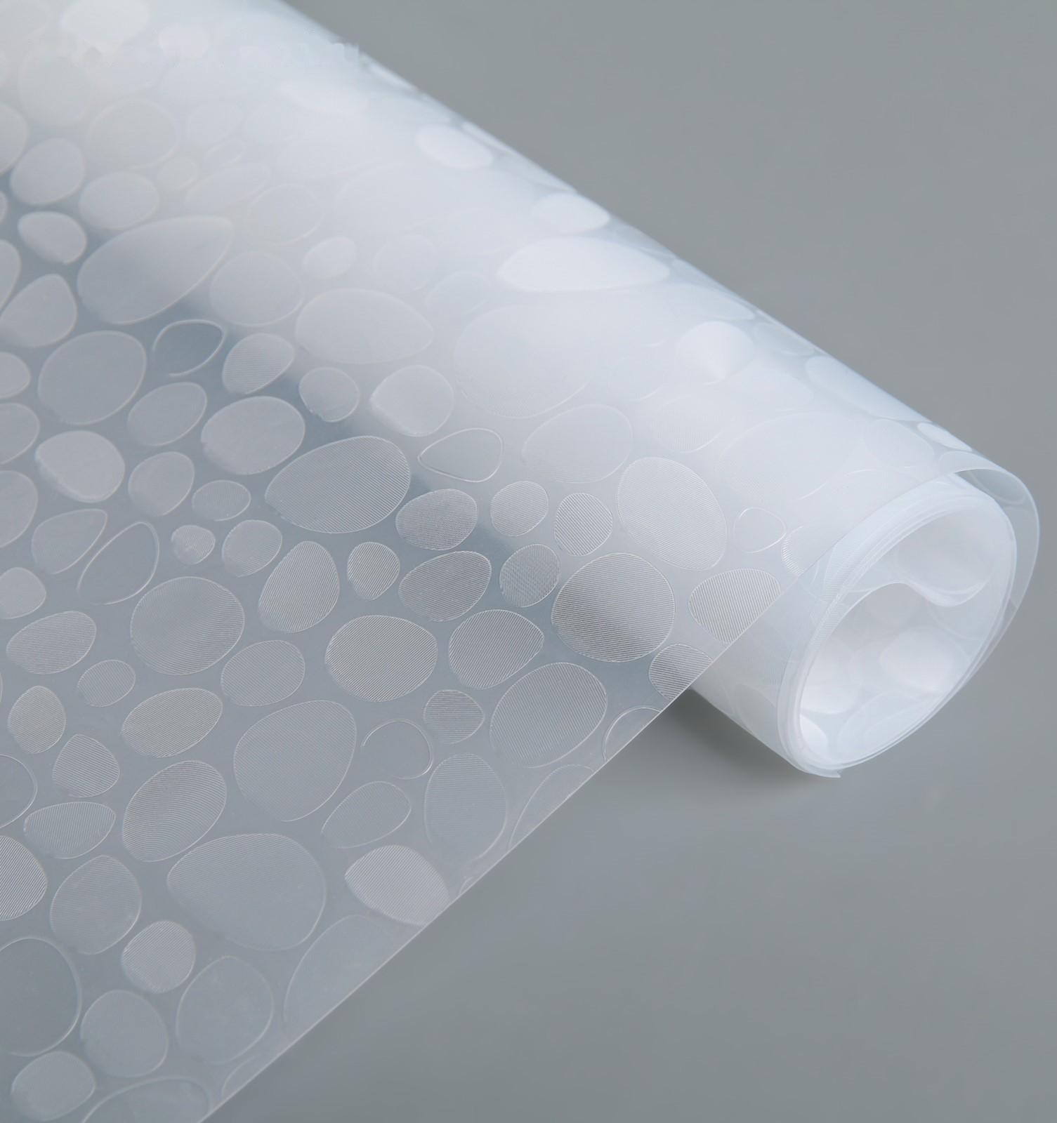 Коврик противоскользящий Доляна «Пузыри», 30×90 см, цвет прозрачный