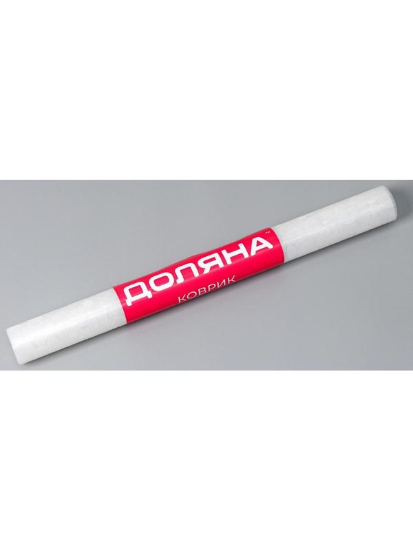 Коврик противоскользящий Доляна «Галька», 45×90 см, цвет прозрачный