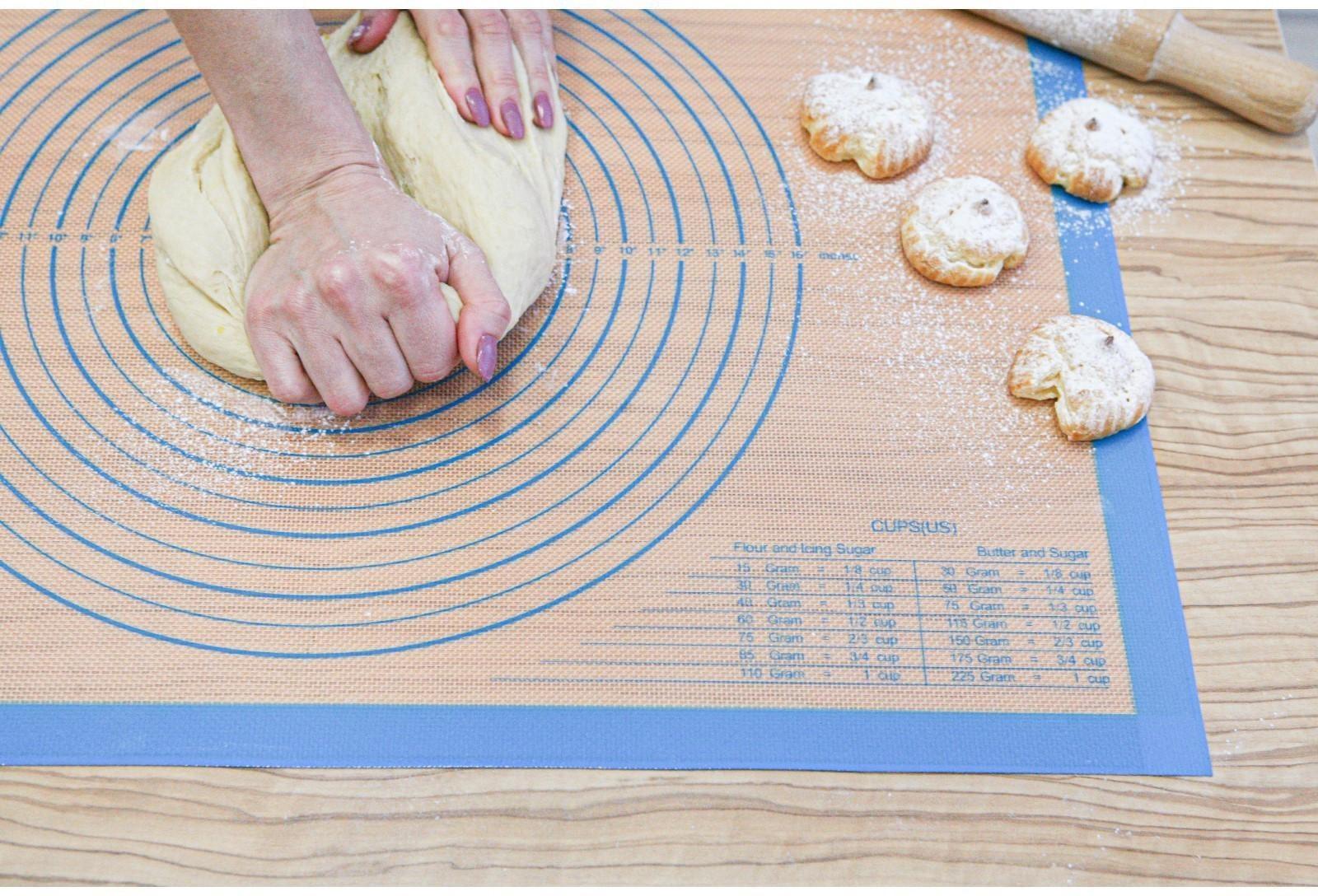 Коврик армированный с разлиновкой силиконовый, 71×50,5 см