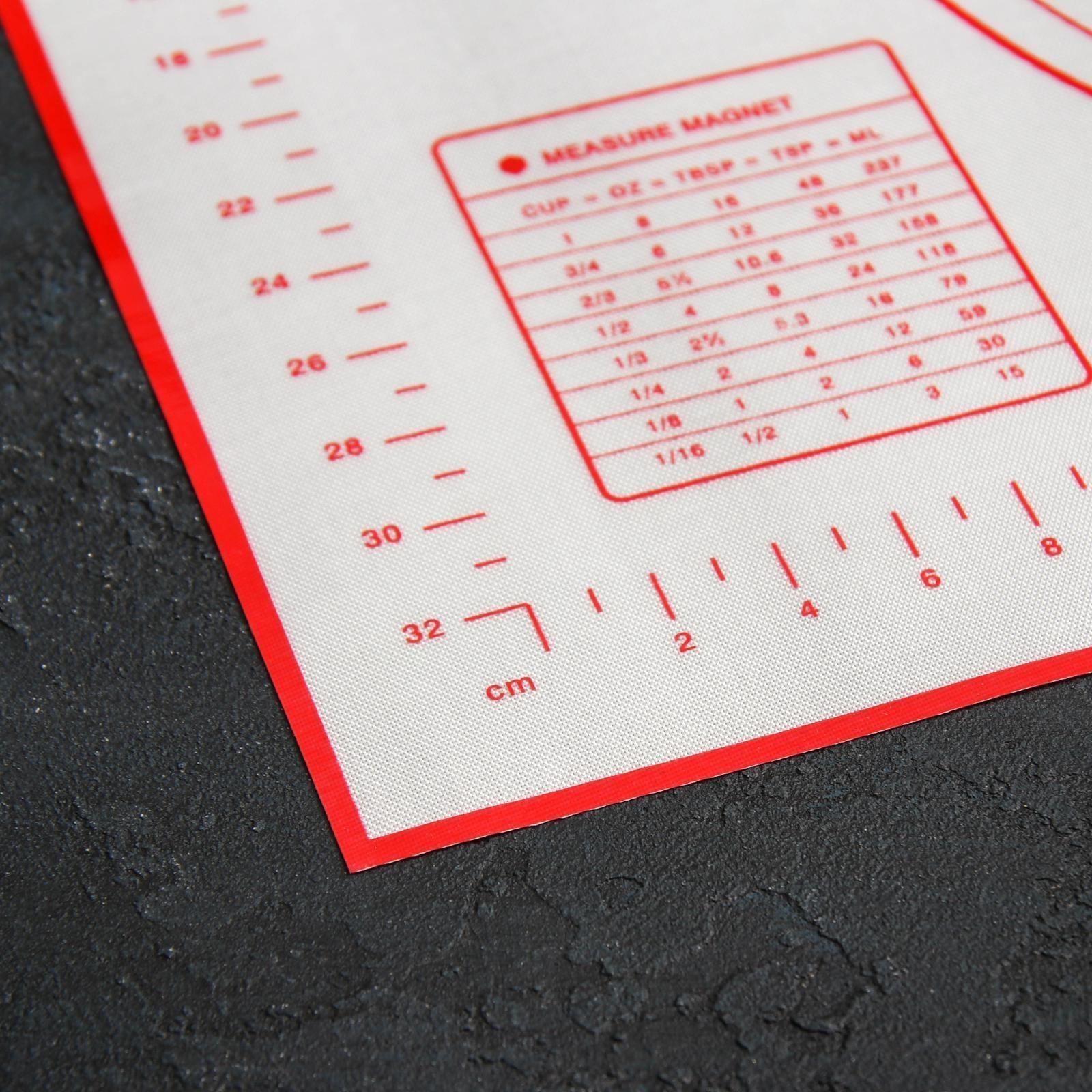 Коврик армированный с разлиновкой силиконовый Доляна, 40×60 см