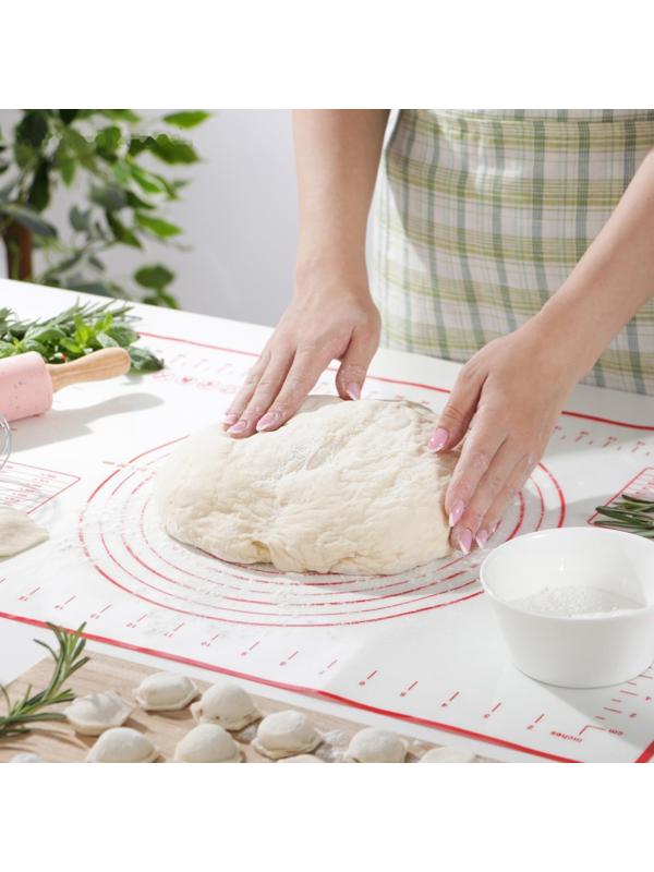 Коврик армированный с разлиновкой силиконовый Доляна, 40×60 см