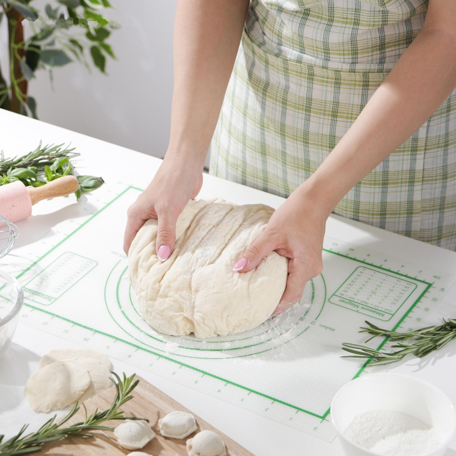 Коврик армированный с разлиновкой силиконовый, 42×29,5 см