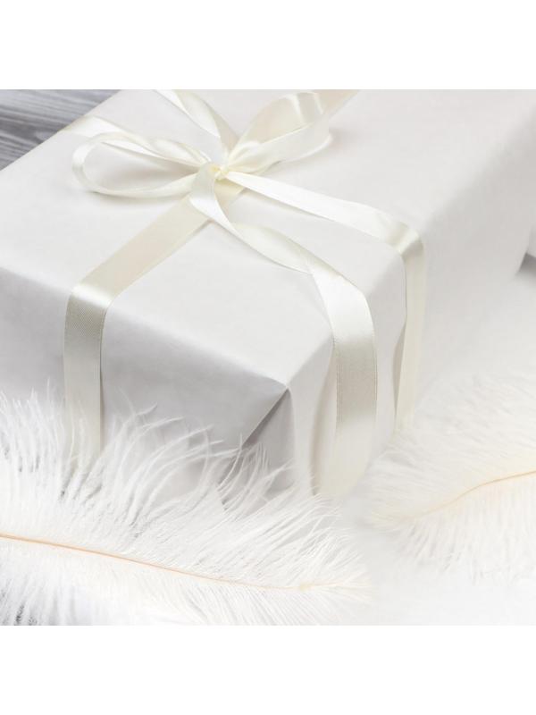 Бумага упаковочная крафт беленая, 0,5 х 50 м