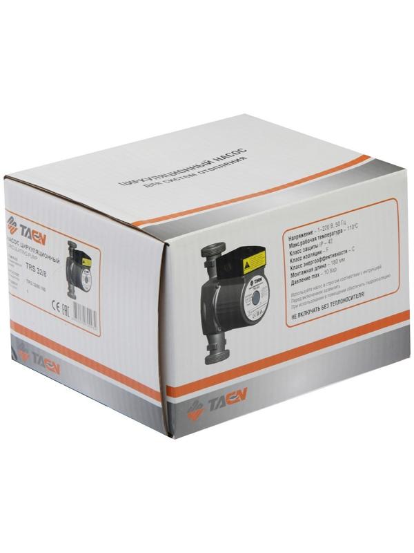 Насос циркуляционный TAEN TRS32/8, напор 8 м, 83 л/мин, 75/115/165 Вт