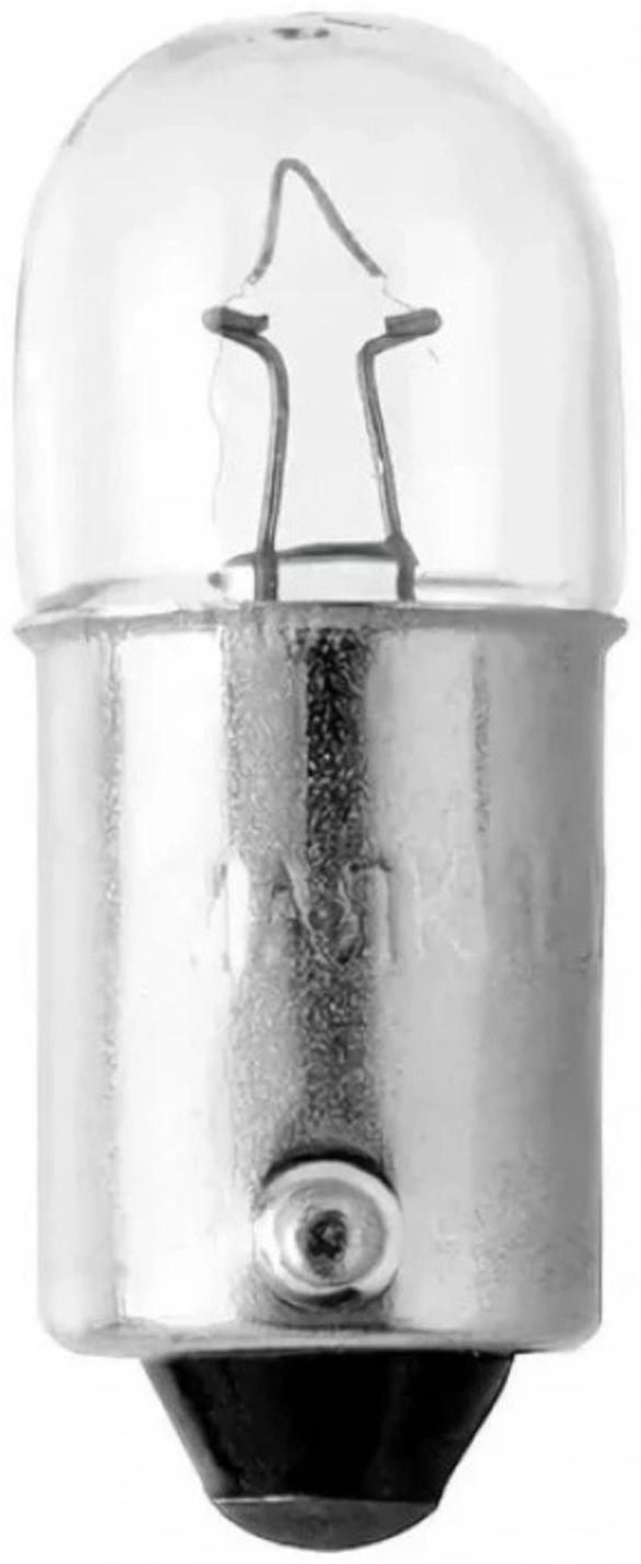 Лампа автомобильная Маяк, T4W, (BA9S), 12 В