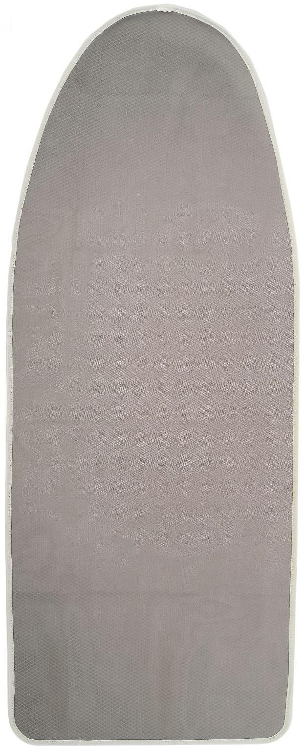 Чехол для гладильной доски Eva, 136×52 см, термостойкий, цвет серый