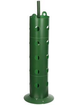 Клумба «Цветочная колонна», d = 17 см, h = 70 см, зелёная
