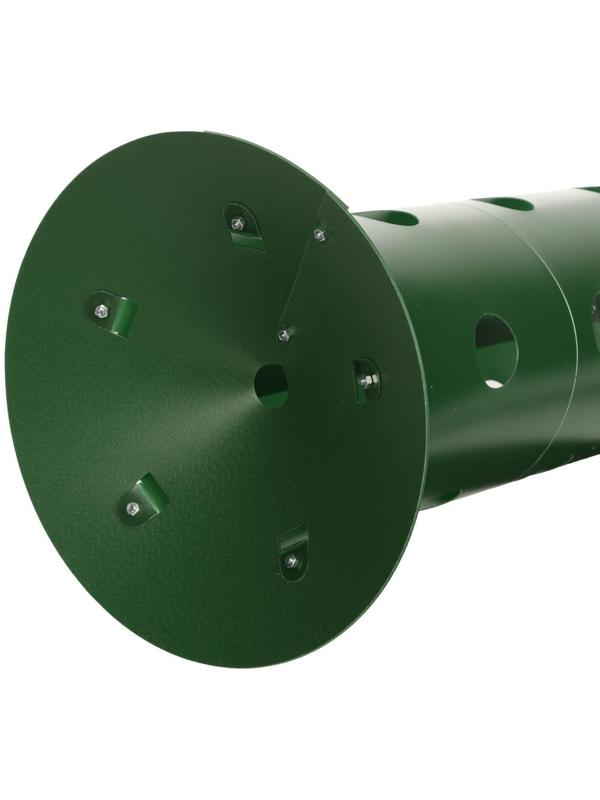 Клумба «Цветочная колонна», d = 17 см, h = 70 см, зелёная