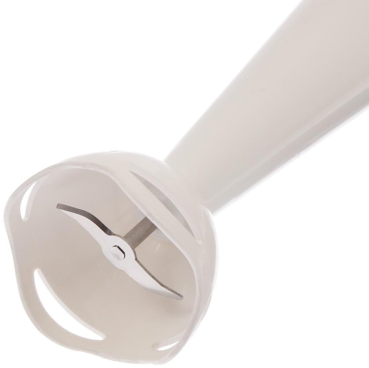 Блендер Luazon LBR-01, погружной, 500 Вт, 0.5/0.6 л, 2 скорости, оранжевый