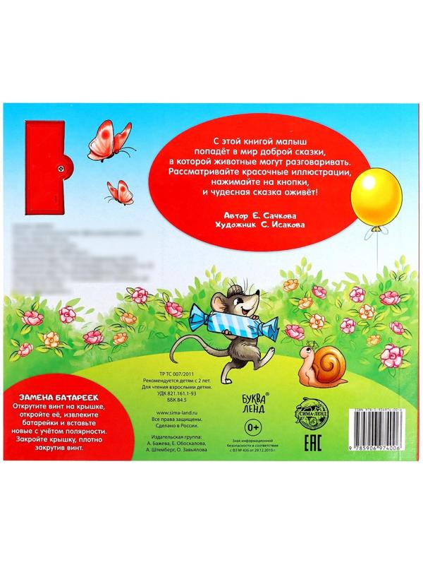 Музыкальная книга «День рождения львёнка», 10 стр.