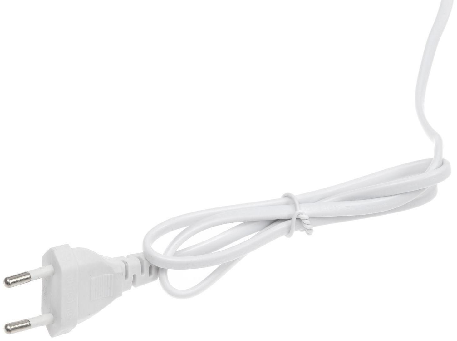 Миксер Luazon LMR-02, ручной, 180 Вт, 7 скоростей, 2 насадки, бело-чёрный